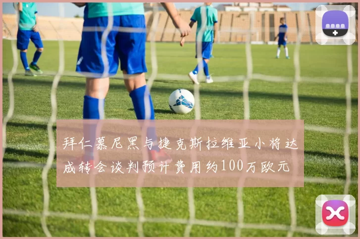 拜仁慕尼黑与捷克斯拉维亚小将达成转会谈判预计费用约100万欧元